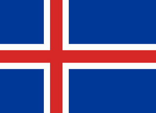 冰岛旗帜