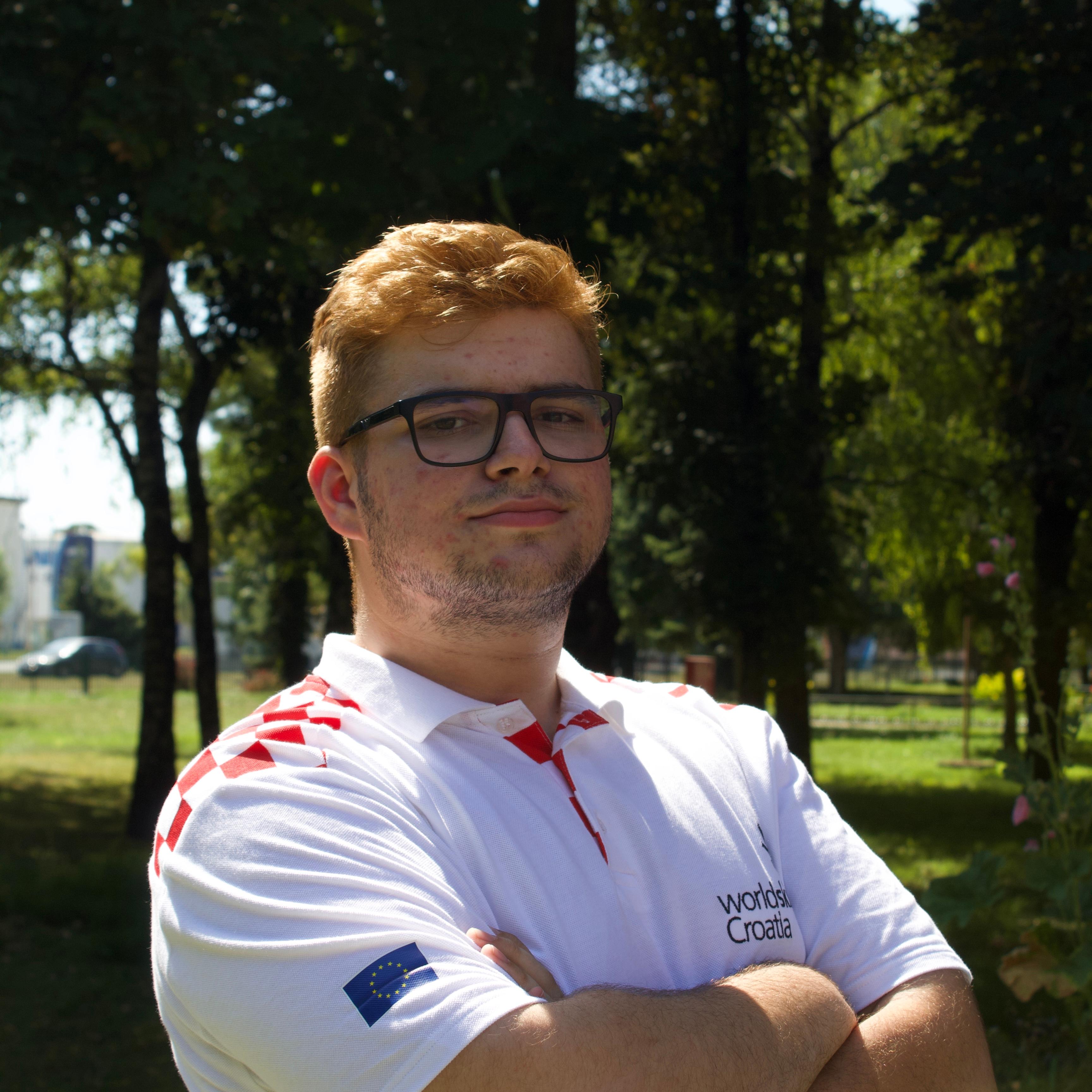 Portrait of Dino Brkić