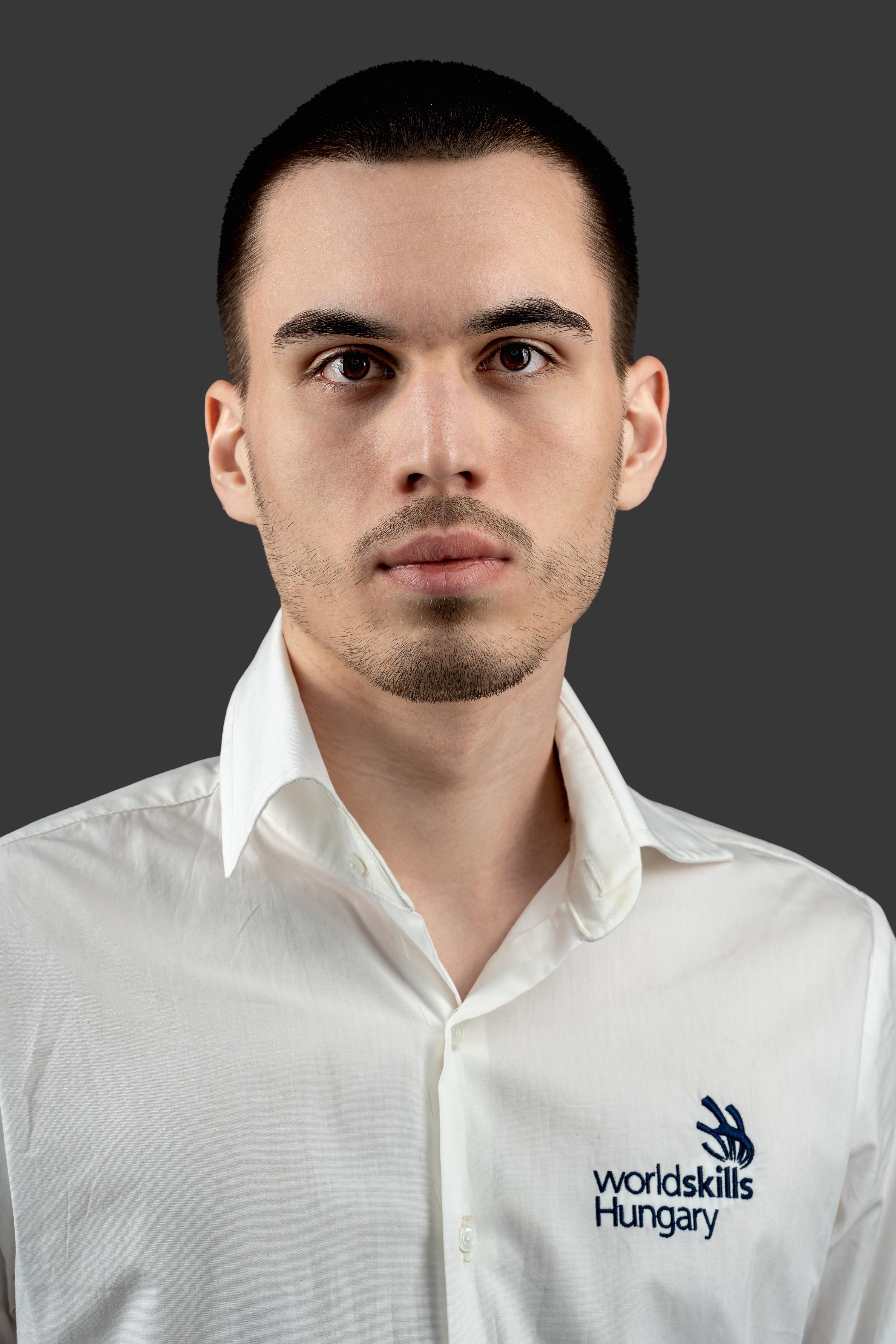 Portrait of Olivér Mrakovics
