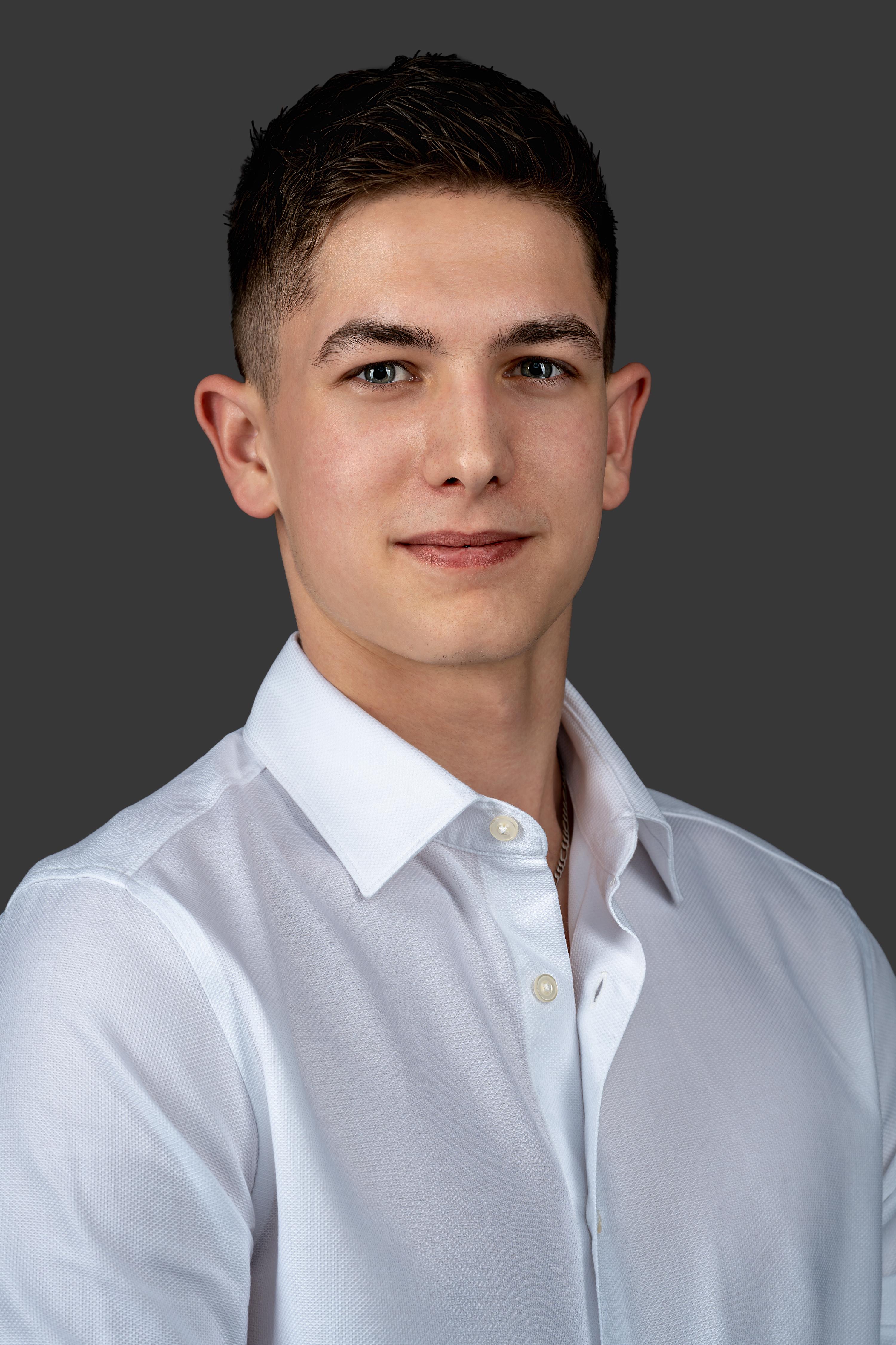 Portrait of Balázs Vörös